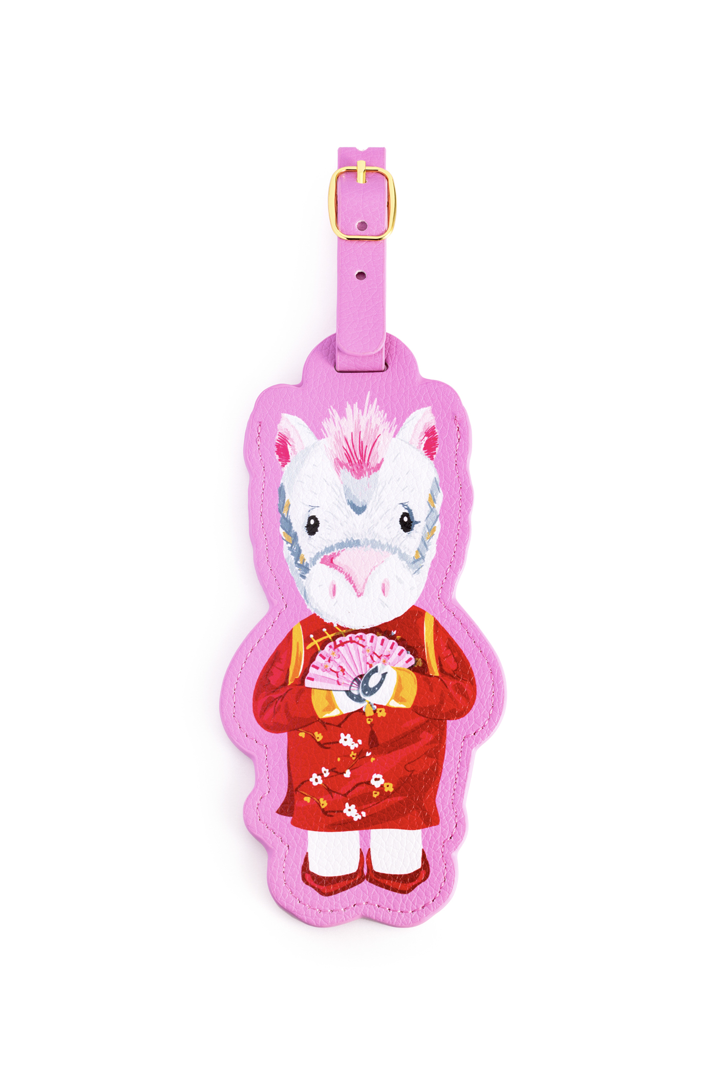 印花行李牌 - 旗袍