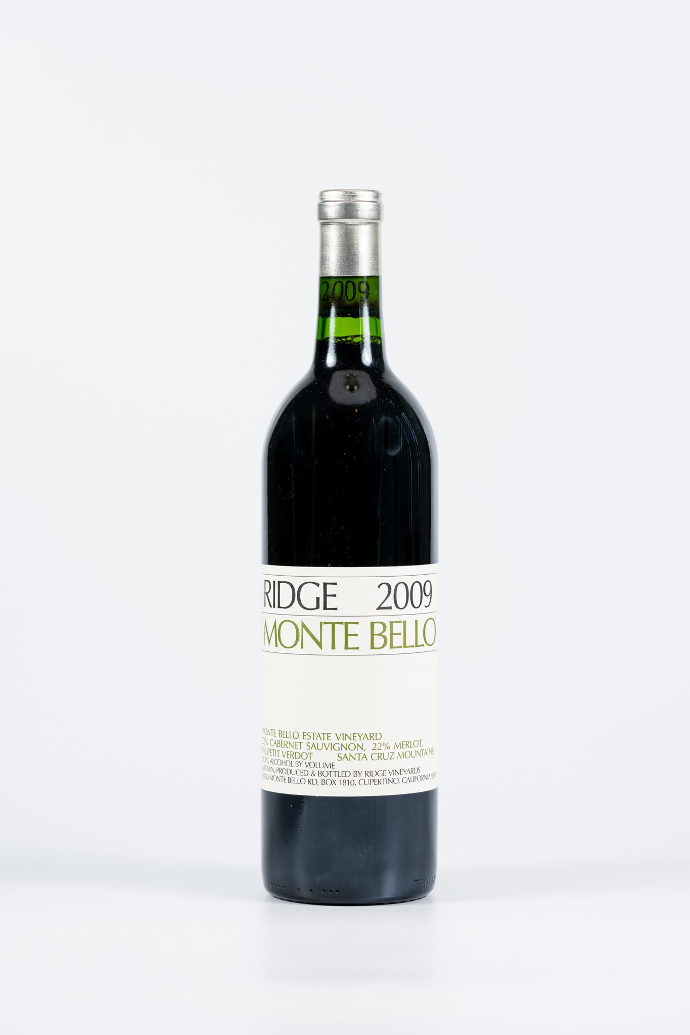 Cabernet Blend, Monte Bello, Santa Cruz, Ridge Vineyards