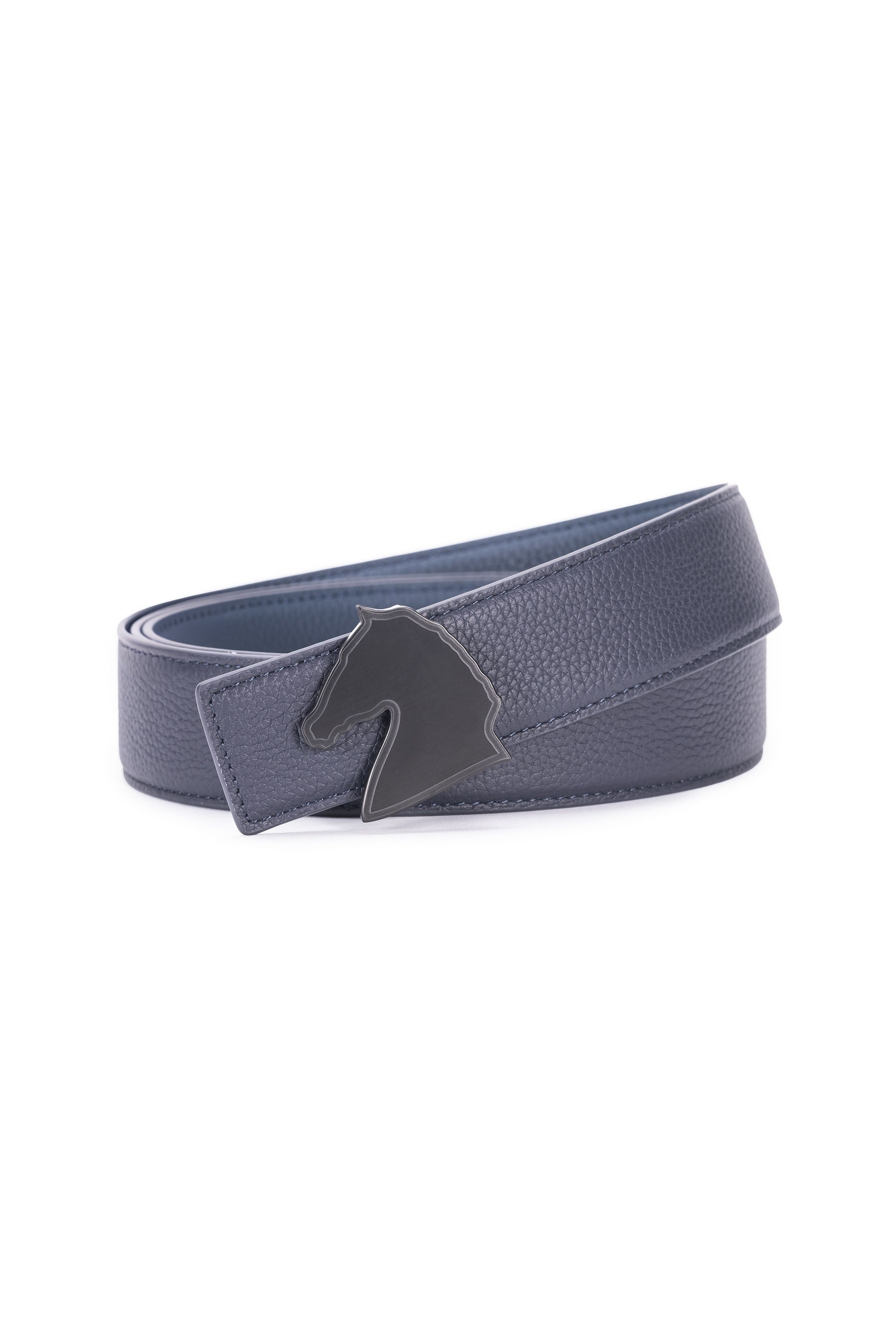 Men's Metal Buckle Leather Belt